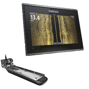 Simrad GO9 XSE 9in Plotter C-MAP Pro Active Imaging 3In1 Transducer - Remanufactured