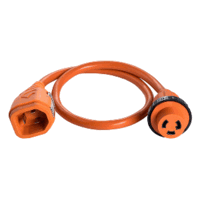 SmartPlug 30A Female Twist-Type Connector to 30A SmartPlug Male Connector