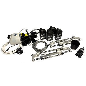 Uflex MasterDrive Steering System - Single Station/Twin Cylinder Kit - UC128TS - SVS 1 & UC128TS - SVS 1P Cylinders, MD40-D1F
