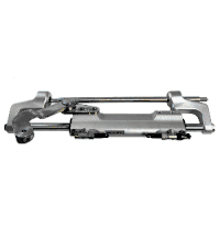 Uflex SilverSteer UC128TS High Performance Cylinder V3 - Angled Offset Link Arm, UC128TS-SVS 3
