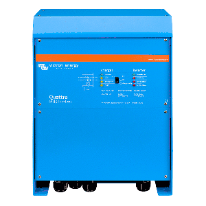 Victron Quattro Inverter/Charger 48 VDC, 48/5000W/70Amp 100/100 120V VE.Bus UL-Listed, QUA482501102