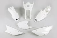 2010-2026 Kawasaki KLX110 White Complete Plastics Kit by UFO