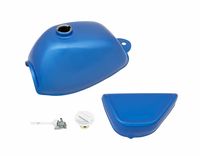 NEW! Candy Blue Fuel Tank & Side Cover Kit - Honda Z50 K3-1978 by TB Parts