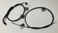 Honda Z50 XR50 CRF50 Extended Longer Front Brake & Throttle Cable for Stock Carb