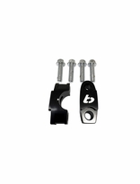 <B>2008-2026 Kawasaki KLX140 Black Billet Handlebar Clamp - TB Parts