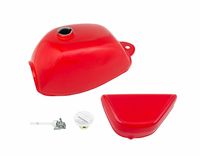 NEW! Red Fuel Tank & Side Cover Kit - Honda Z50 K3-1978 by TB Parts