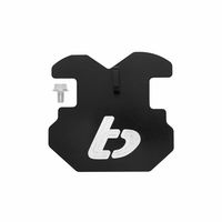 TB Parts Black CNC Front Fender Mud Flap - Yamaha TTR110