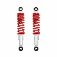 TB Parts Front Shock Set,  HD spring - Honda TRX90