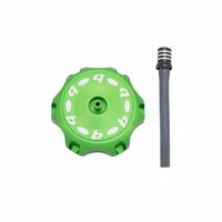TB Parts Green Billet Gas Cap Kawasaki KLX140 2008-2026