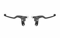 TB Parts Mid Size Perch/Lever Set, Black - 7/8 Inch 