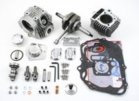 Trail Bikes "V2" Race Head Kit, 88cc Bore Kit, and Stroker Crank Honda CRF50