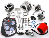 Trail Bikes "V2" Race Head Kit, 88cc Bore Kit, VM26 Carb Kit, and Stroker Crank Honda CRF50