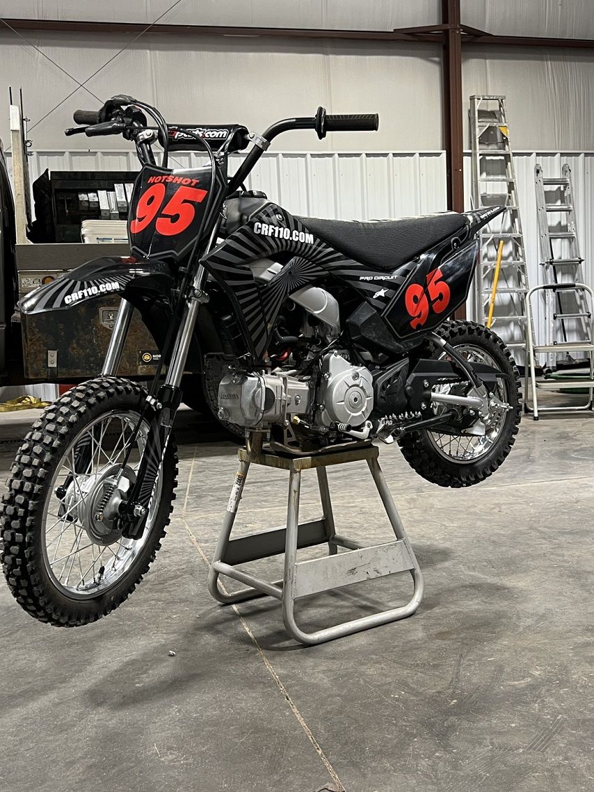 20192023 Honda CRF110 Swirl Series Graphics Kit