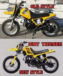 Yamaha PW50 Basic Pre-Printed Backgrounds by FactoryRide (1981-1983 NO Radiator plastics On Tank ONLY!) Yamaha PW50 Basic Pre-Printed Backgrounds by FactoryRide (1981-1983 NO Radiator plastics On Tank ONLY!)