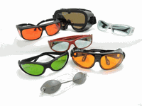 Laser Safety Eyewear - Glass and Polycarbonate Filters