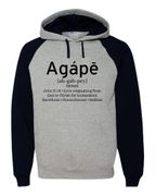 Agape Defined Raglan Hoodie