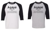 Agape Defined Raglan Tee
