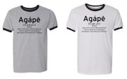 Agape Defined Ringer Tee