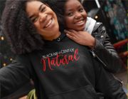 BLACK-NIF-I-CENT-LY Natural Hoodie