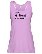 Diva's Den Ladies Flowy Tank