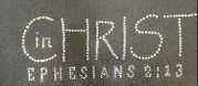 inChrist - Eph. 2:13 - Rhinestones