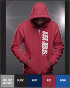 Just Jesus Jersey's_B Zip Hoodie