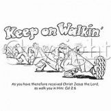 Keep On Walking - Religious