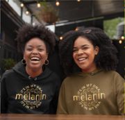 Melanin It's in my DNA Hoodie