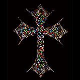 Multicolor Cross - Rhinestones