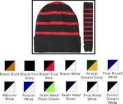 Striped Beanie and Arm Socks - LIMITED TIME ONLY!