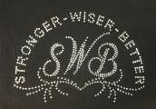 Stronger, Wiser, Better - Rhinestones