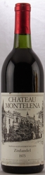 1975 Montelena Zinfandel Estate [bin nicked label]
