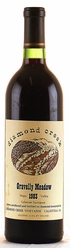 1983 Diamond Creek Cabernet Gravelly Meadow