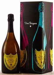 2002 Moet et Chandon Dom Perignon Champagne Andy Warhol Yellow Label [Gift Box]