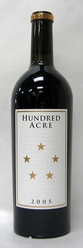 2005 Hundred Acre Cabernet Ark Vineyard