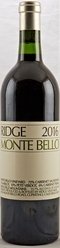 2016 Ridge Monte Bello