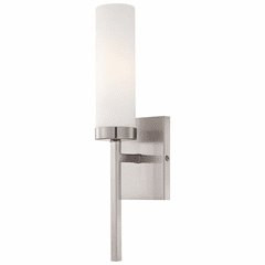 1-LT Wall Sconce - Brushed Nickel - 4460-84