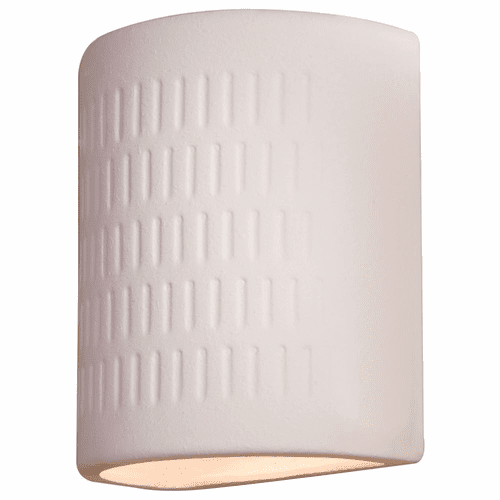 1-LT Wall Sconce - White Ceramic - 564-1