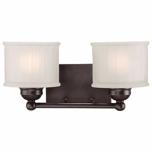 1730 Series 2-LT Bath Light - Lathan Bronze - 6732-167