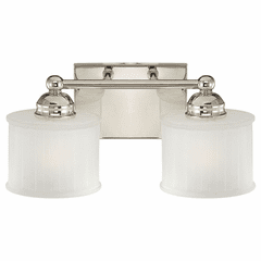 1730 Series 2-LT Bath Light - Polished Nickel - 6732-1-613 1730 Series 2-LT Bath Light - Polished Nickel - 6732-1-613