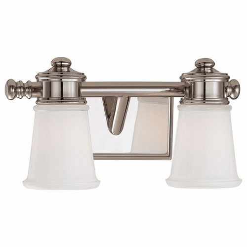 2-LT Bath Light - Polished Nickel - 4532-613