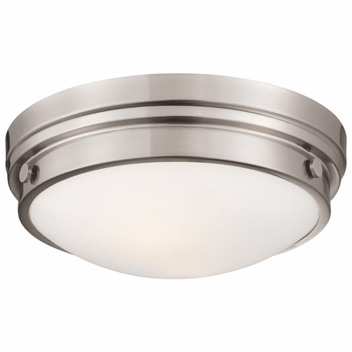2-LT Flush Mount - Brushed Nickel - 823-84