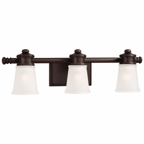 3-LT Bath Light - Dark Brushed Bronze (Painted) - 4533-267B