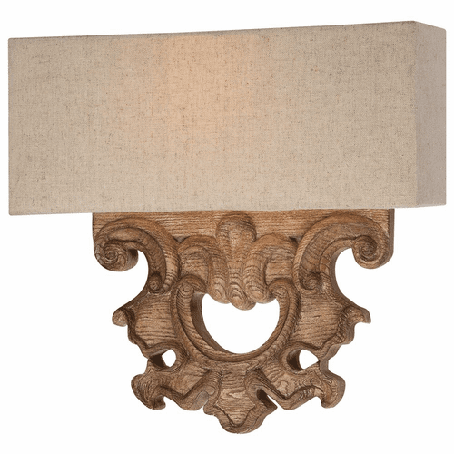 Abbott Place 2-LT Wall Sconce - Classic Oak Patina - 5200-290