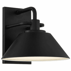 Access Avalon 1-LT Outdoor LED Wall Mount - Black - 20131LEDDMG-BL
