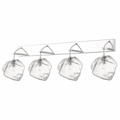 Access Boulder 4-LT Wall/Vanity - Stainless Steel - 63131LEDDLP-MSS/CLR