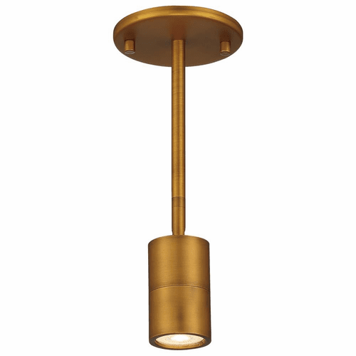 Access Cafe 1-LT LED Wall Or Ceiling Spotlight - Brushed Brass - 72010LEDDLP-ABB