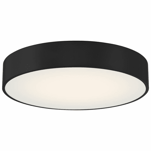 Access Como 1-LT LED Flush Mount - Black - 49962LEDD-BL/ACR