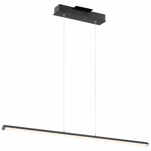 Access Float 1-LT LED Linear Pendant - Matte Black - 63964LEDD-MBL/ACR