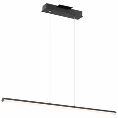 Access Float 1-LT LED Linear Pendant - Matte Black - 63964LEDD-MBL/ACR